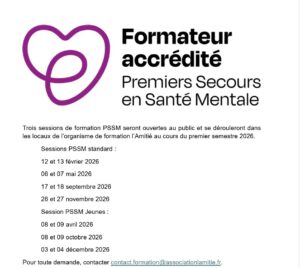Lire la suite à propos de l’article Ouverture de plusieurs sessions de formation PSSM